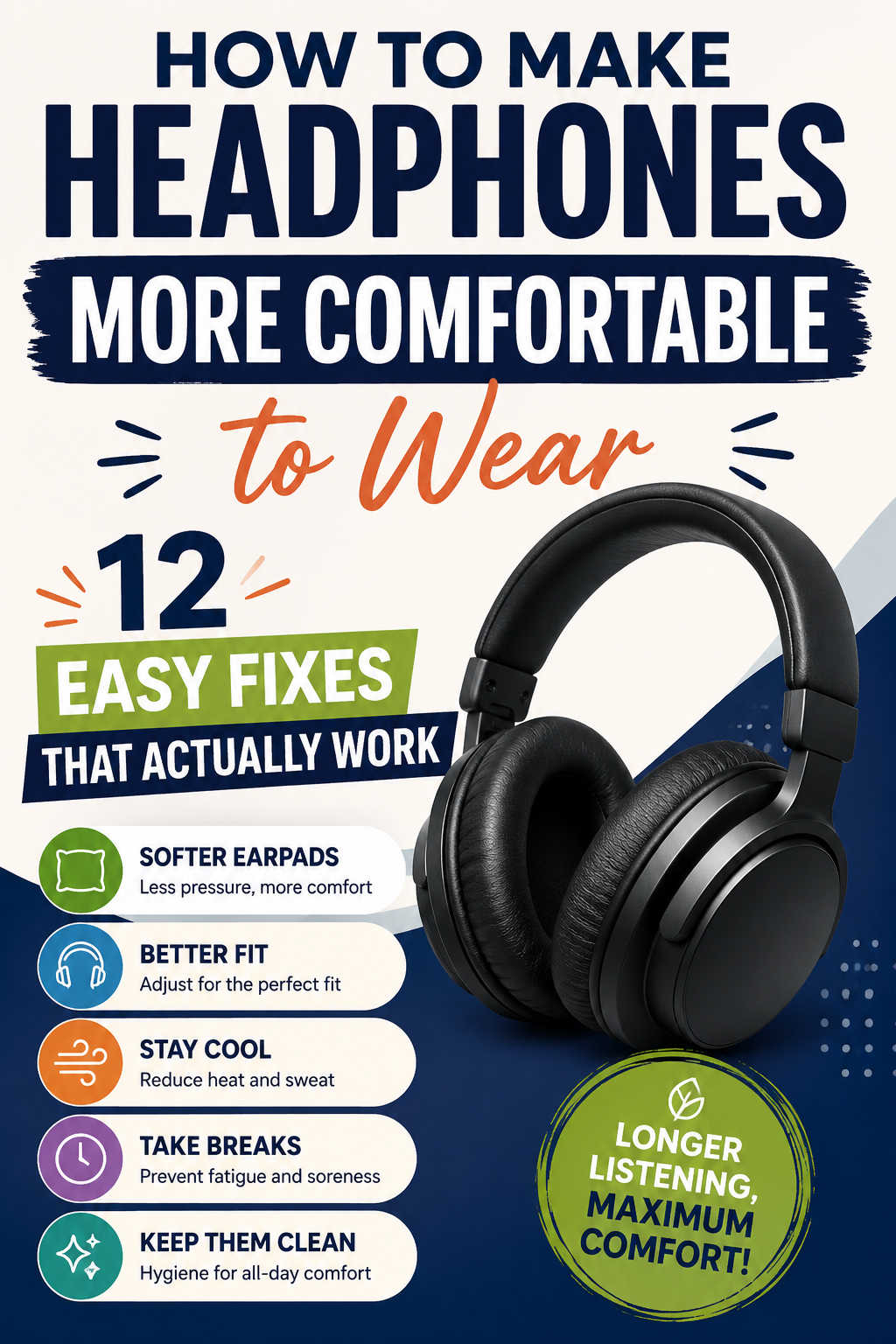 How to Make Headphones More Comfortable to Wear