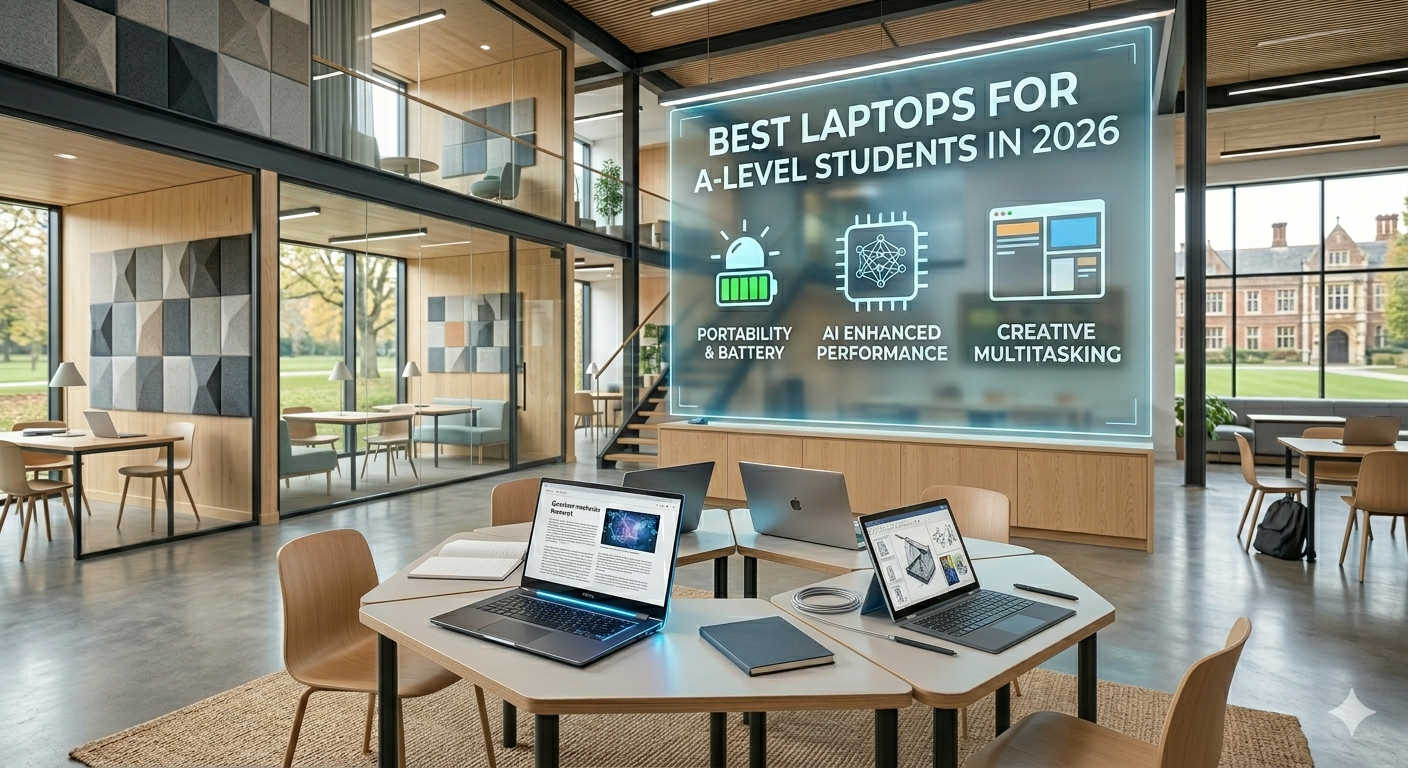 Best Laptops for A-Level Students in 2026