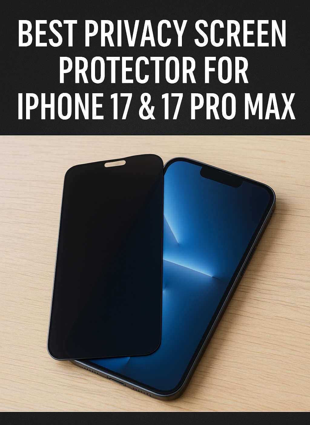 Best Privacy Screen Protector for iPhone 17 & 17 Pro Max in 2026
