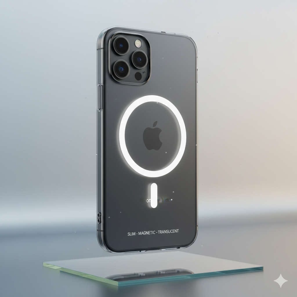 Best Translucent Slim Magnetic Case for iPhone 16 Pro Max