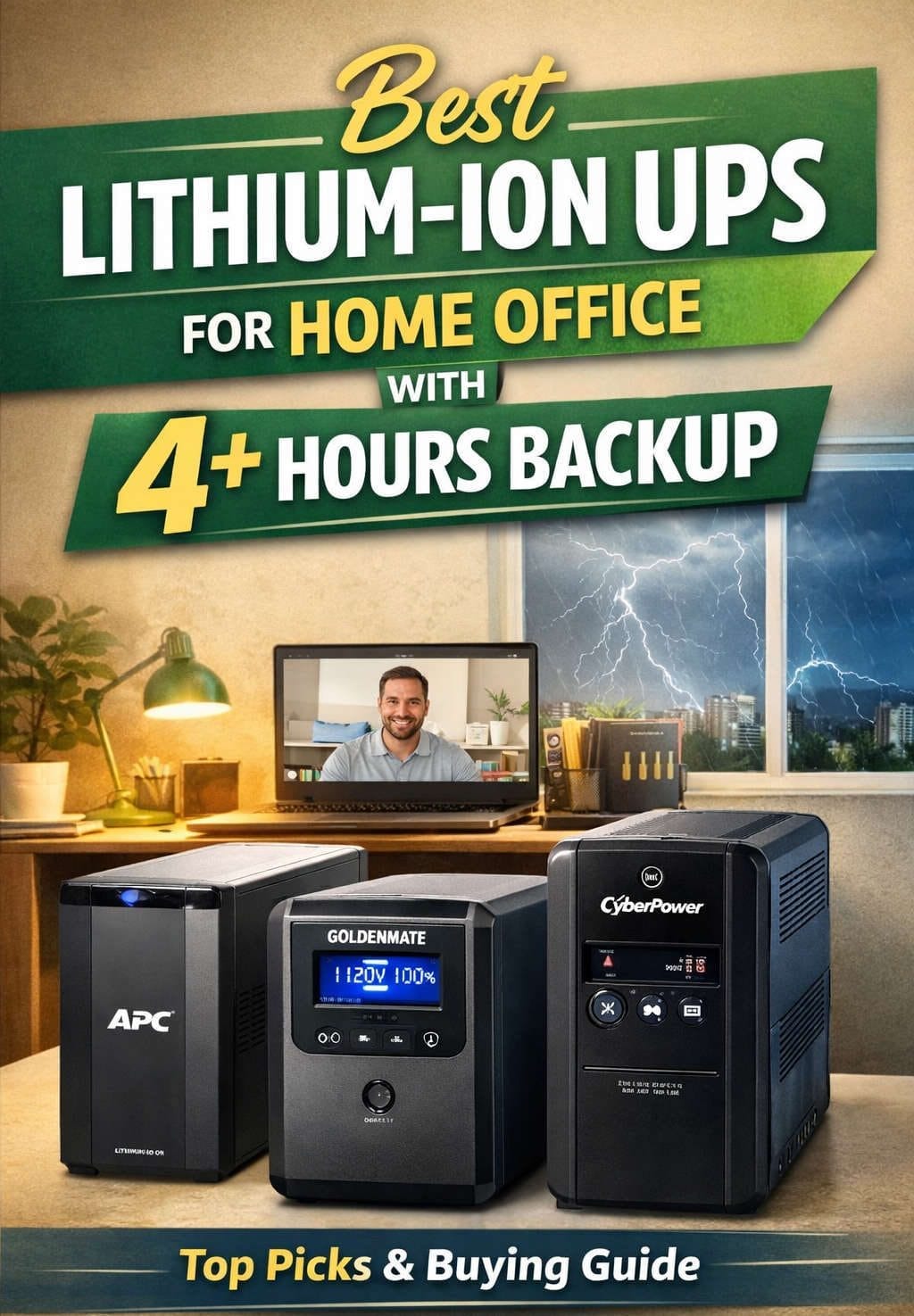 best lithium-ion UPS for home office