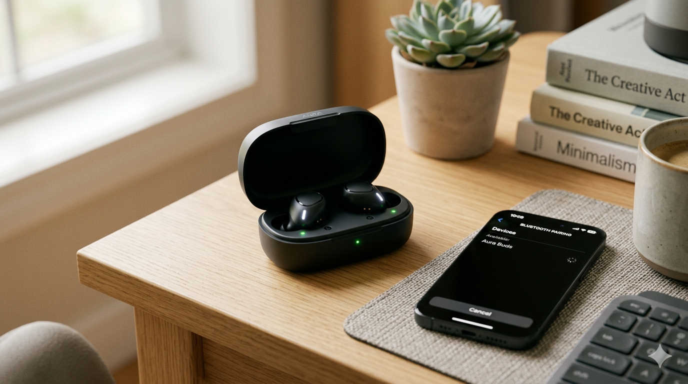 how to put raycon earbuds in pairing mode