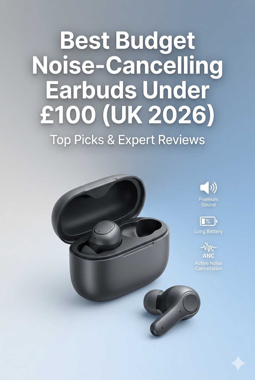Best Budget Noise-Cancelling Earbuds UK Under £100 (2026 Guide)