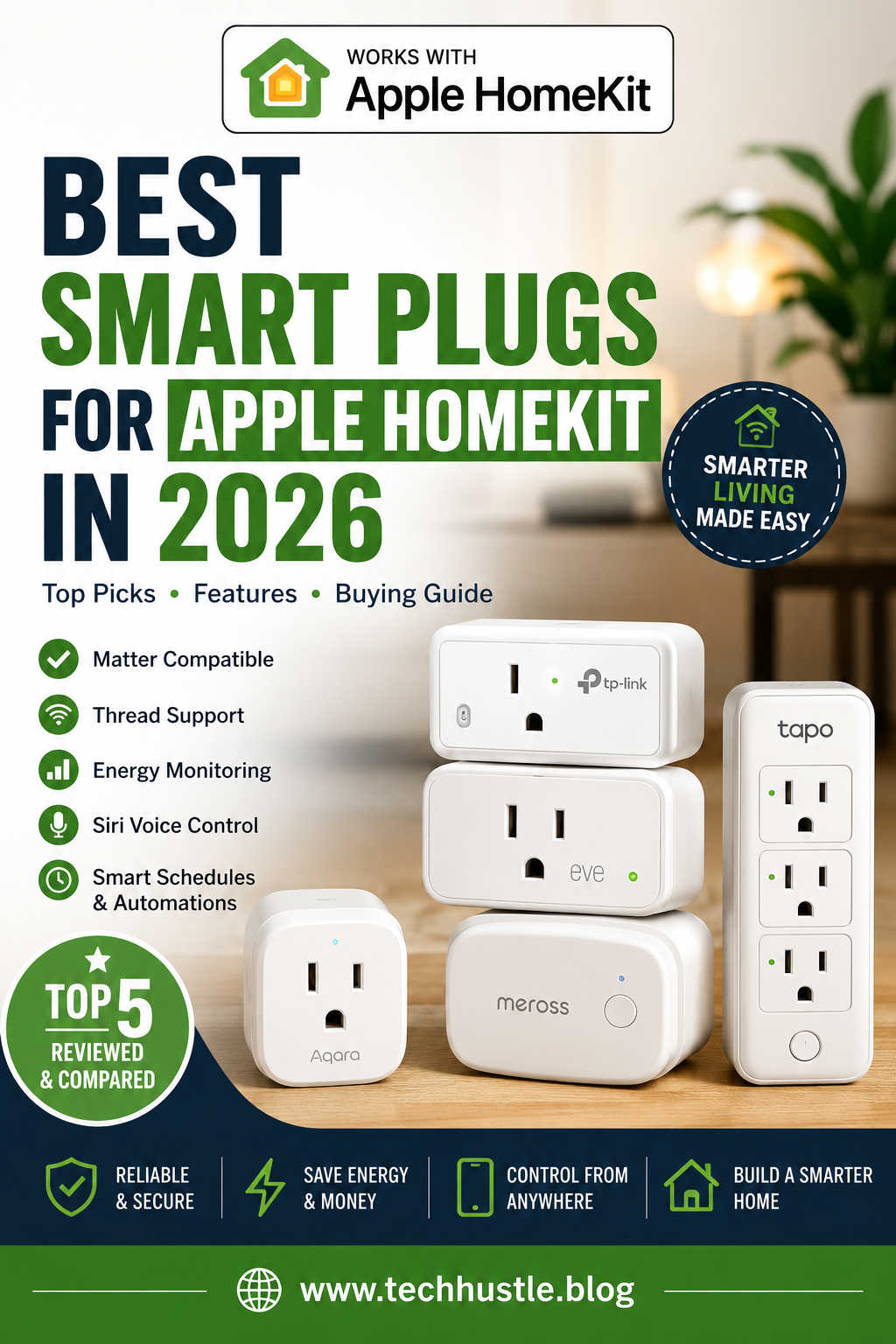 Best Apple HomeKit Smart Plugs in 2026